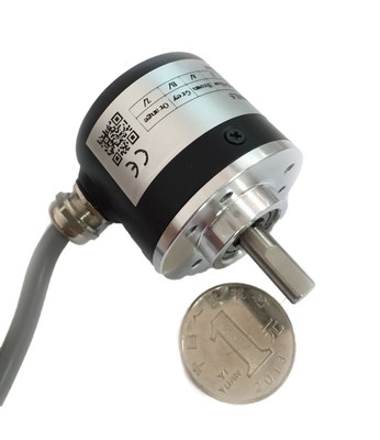 38mm Outer Diameter 6mm Solid Shaft Rotary Encoder 1000PPR 5V Line driver TTL