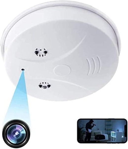 Hidden Camera Smoke Detector Wireless WiFi with Video 1080P HD Small... - Image 9
