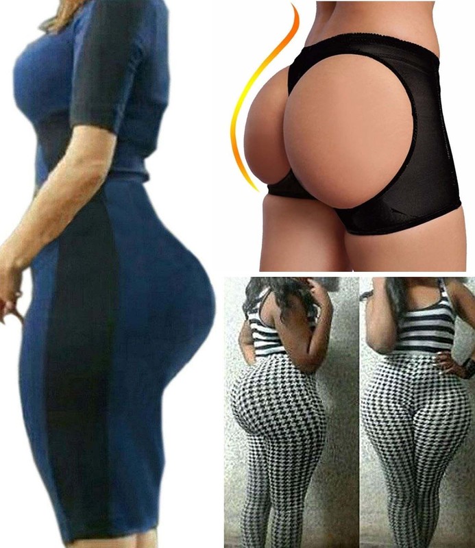 Women's Butt Lifter Lace Boy Shorts Body Shaper Enhancer Panties Shapewear Shape