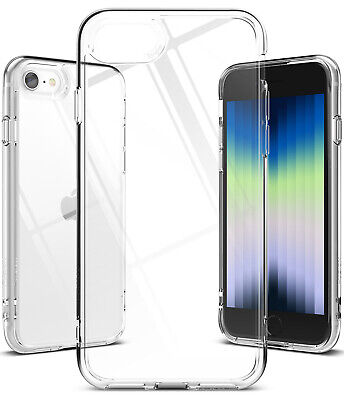 For iPhone SE 2022 2020 8 7 [Fusion] Ringke Case Hard PC TPU Clear Cover
