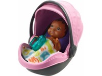 barbie with baby and stroller
