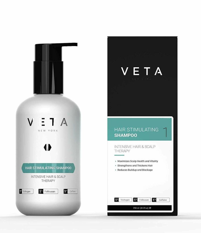 Veta – Hair Stimulating Shampoo For Hair Loss –  Free & Sulfate Free Treatment