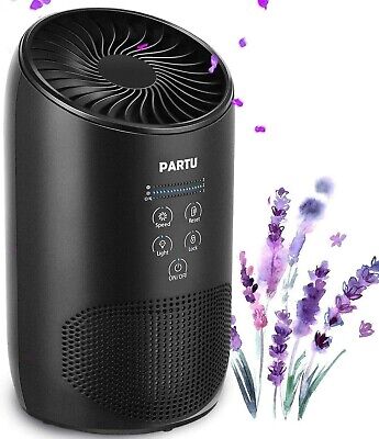 PARTU BS-03 HEPA Air Purifier effective particle Removal Rate 99.9% three light
