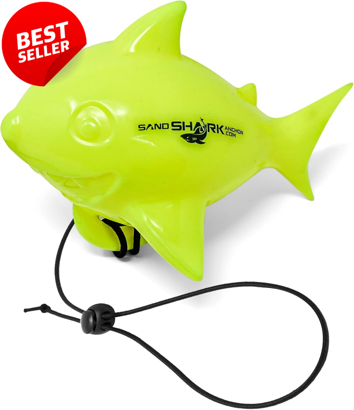 SandShark Floating Anchor Marker Buoy High Visibility Beach Lake Sandbar - US