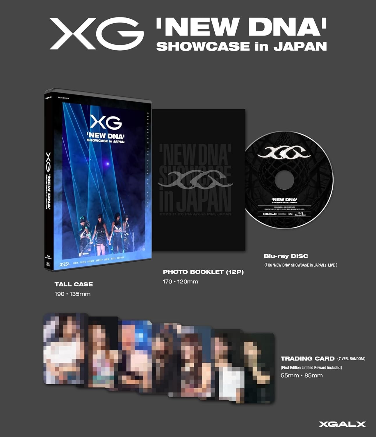 New DNA showcasトレカ Amazon.co.jp: XG 'NEW DNA' SHOWCASE 特典 トレカ 封入 トレカ