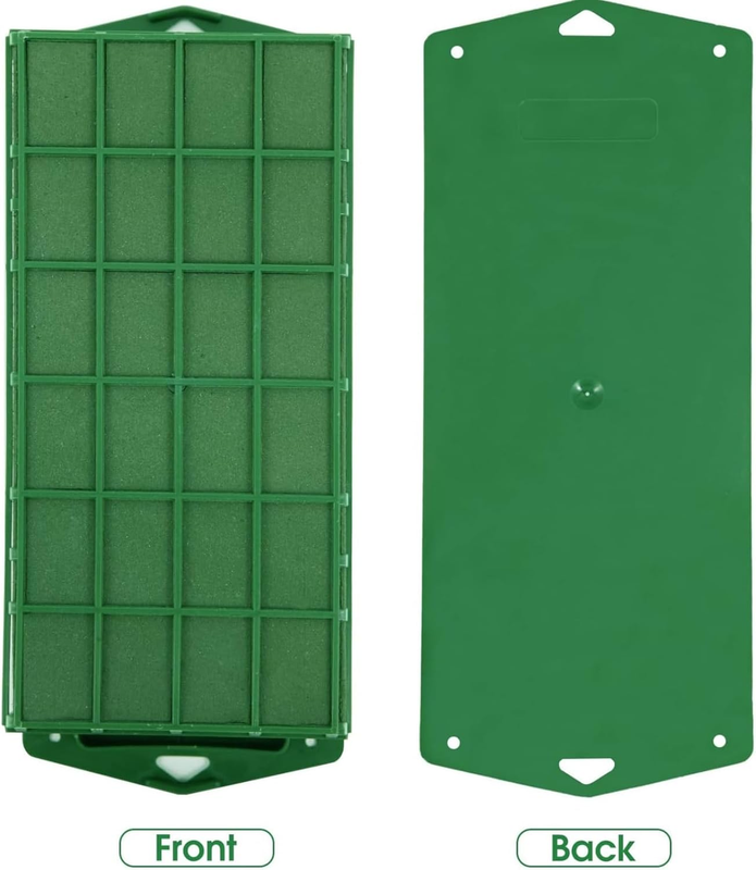 3 Pcs Floral Foam Cage, Rectangle Floral Foam Blocks for Fresh Flower, Floral Ar