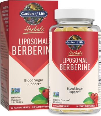 Liposomal Berberine and Chromium Picolinate for Already Healthy Blood Sugar, Glu