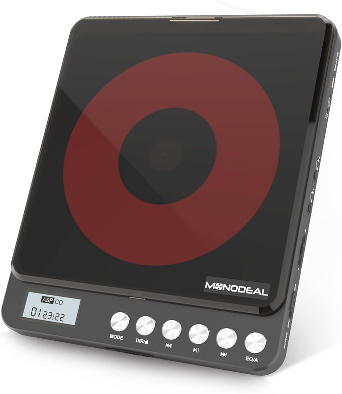 With Built-in Speakers,  Rechargeable Cd Player For Car
