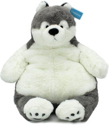 Vintoys Siberian Husky Dog Plush Hugging Pillow Stuffed Animals Puppy Plush... 