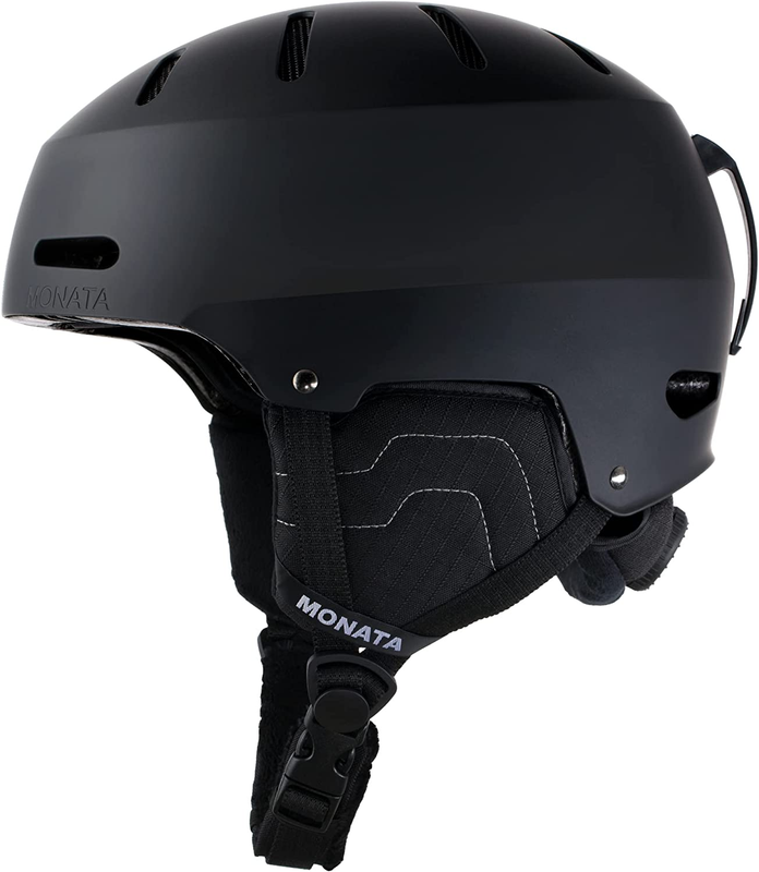 Ski Helmet Snowboard Helmet, Dial Fit, Goggle Compatible, Ear Pads, Dual Certifi