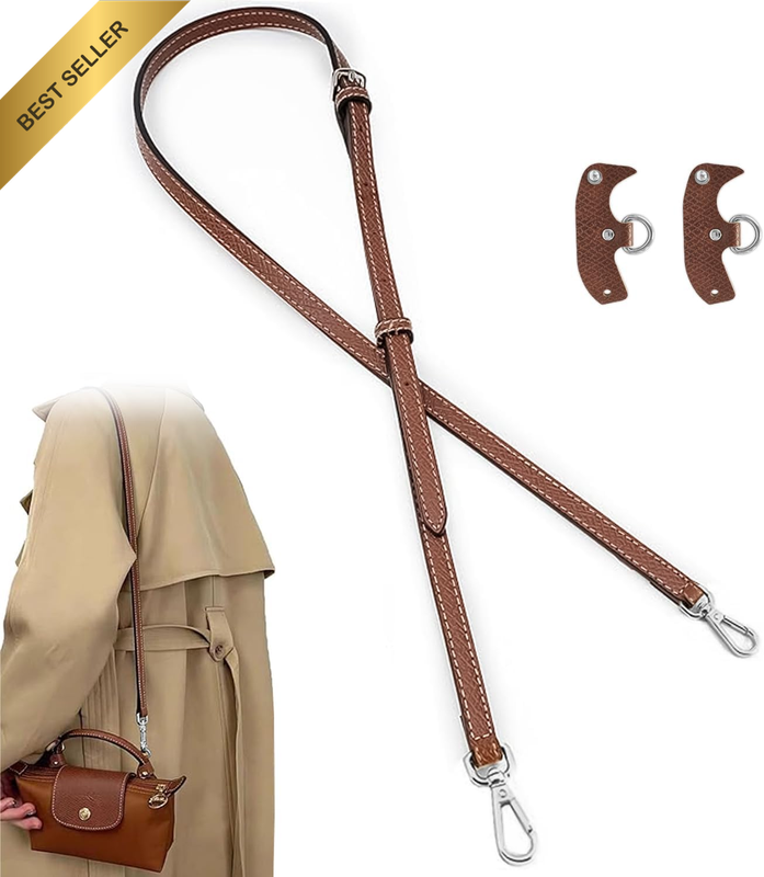 Leather Purse Straps,Purse Straps Replacement,Adjustable Shoulder Strap Kit for