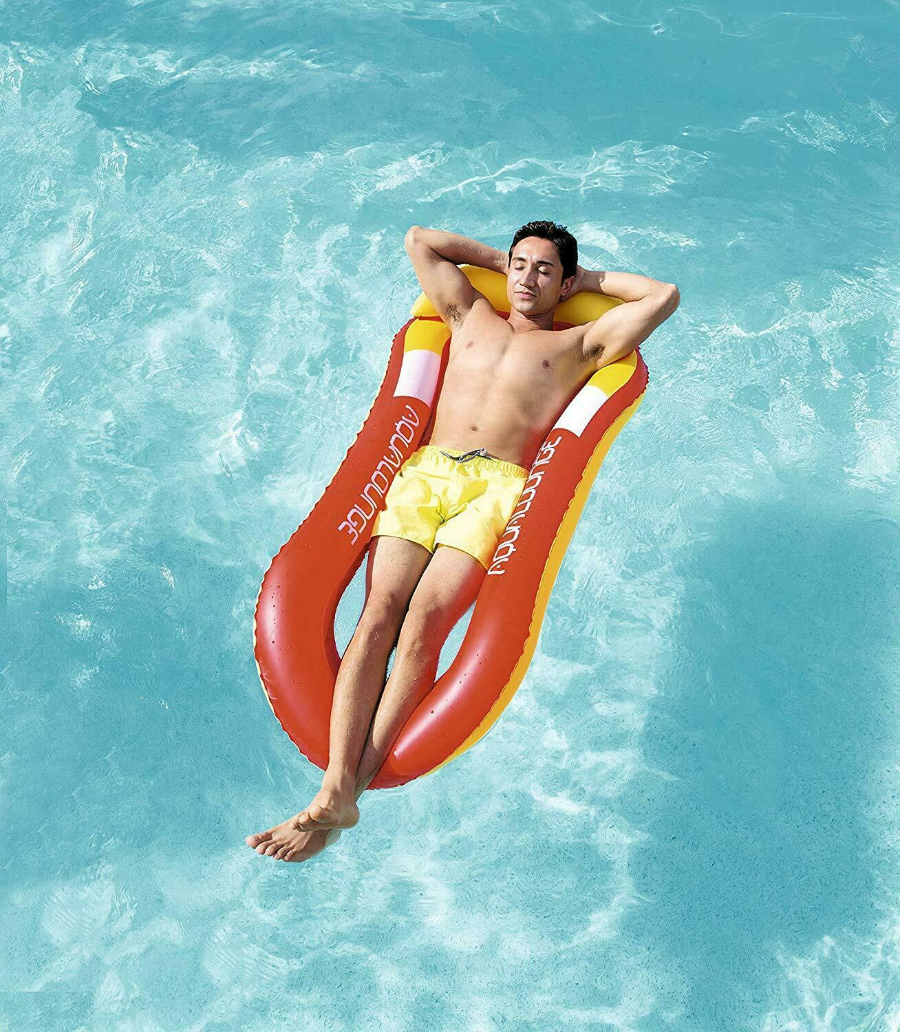 Bestway gonfiabile Divertente Famly Aqua tela sdraio Materassini 160 x 84cm