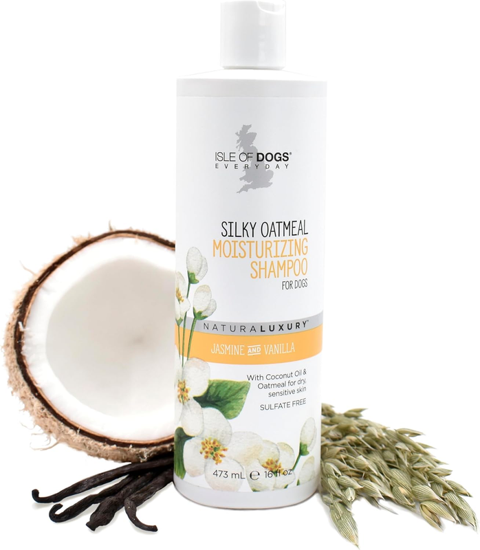 Isle of Dogs Silky Oatmeal Shampoo Sulfate & Paraben Free Dog Shampoo All Life
