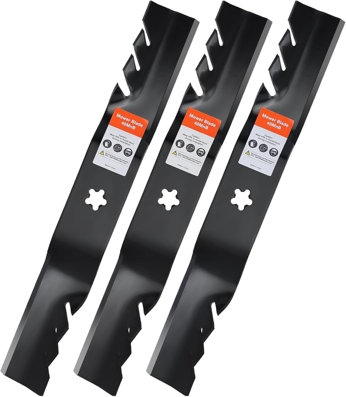 Mulching Blades for Husqvarna Z254 MZ54 RZ5424 LGT2654 YTH24V54 54 Inch Deck