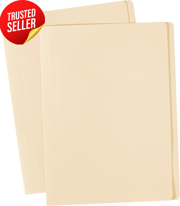 Manilla Folder A4 100 Pack Buff