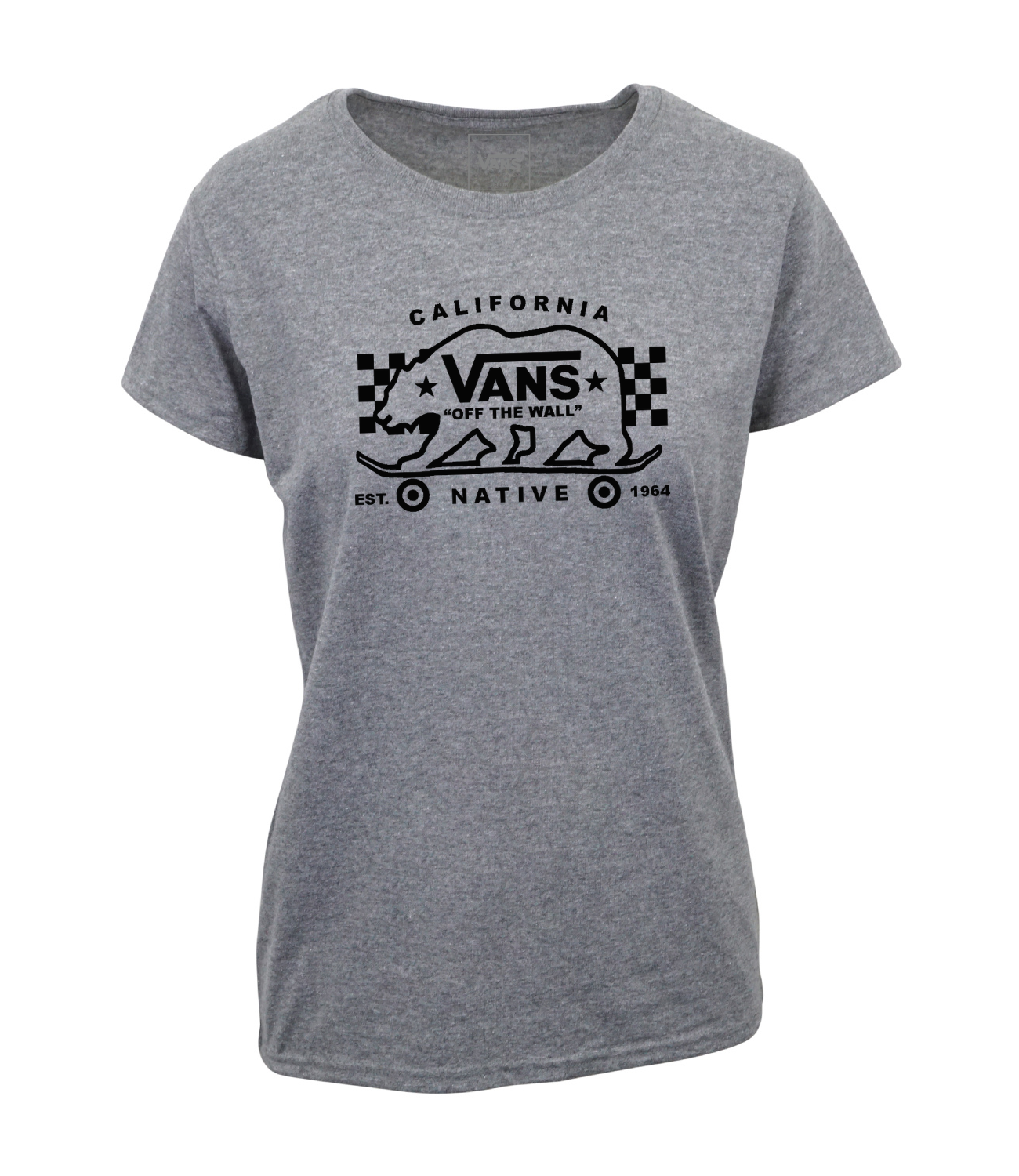 ФУТБОЛКА VANS WOMEN OFF THE WALL С ИЗОБРАЖЕНИЕМ УРОЖЕНКИ КАЛИФОРНИИ