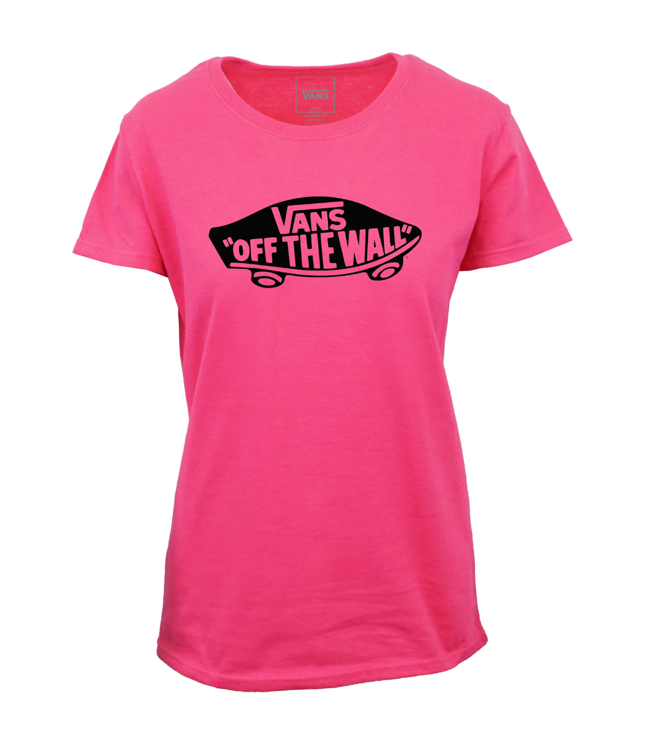 ФУТБОЛКА VANS WOMEN OFF THE WALL С ЛОГОТИПОМ LIGHT SKATE