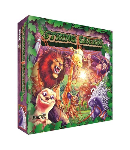 Настольная игра String Safari IDW Games IDW00802 Совершенно Новая, ЗАПЕЧАТАННАЯ 