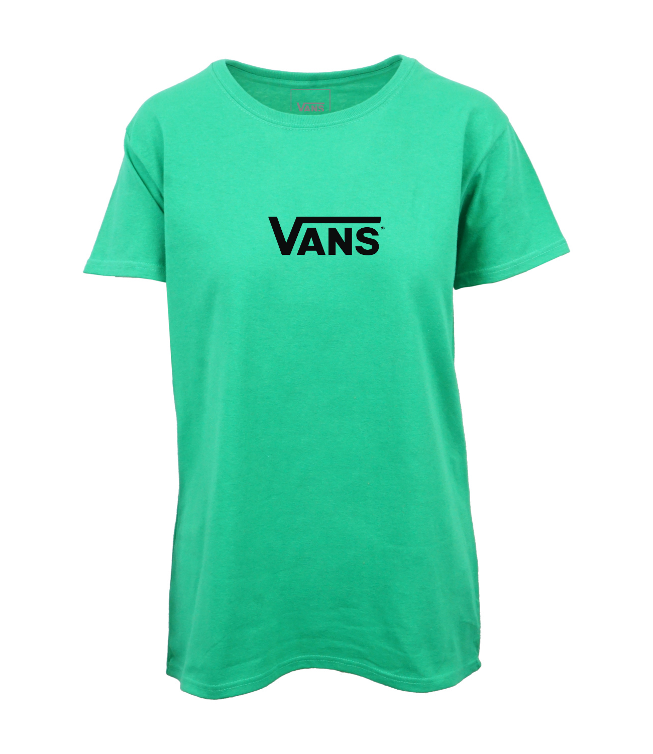 ЖЕНСКАЯ ФУТБОЛКА С МАЛЕНЬКИМ ЛОГОТИПОМ VANS WOMEN