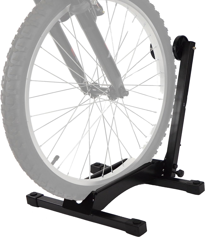 Indoor Compact Bike Stand for Garage on Floor - Bike Rack Perfect for Cruiser, R