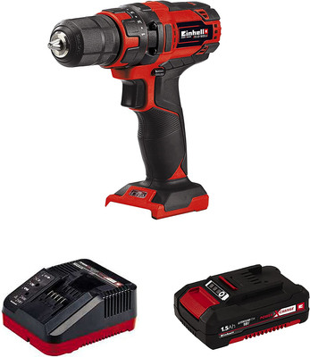 TE-CD Power X-Change 18-Volt Cordless 3/8-Inch Variable Speed Drill/Driver, W/ 3