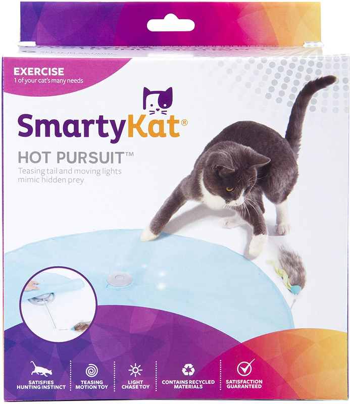 Hot Pursuit Cat Toy 22.51 x 22.51 x 2.99 inches; 8.8 Ounces
