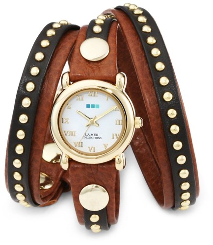 NEW! LA MER COLLECTIONS - GATSBY CRYSTAL WRAP WATCH | eBay display picture 2