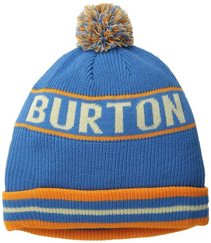 Vintage Burton Spell Out Beanie 90's Y2K Reversible Red