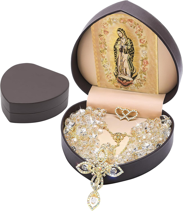 Wedding Lasso with Heart Box, Lazos Para Bodas Catolica, Lasso for Weddings Cere