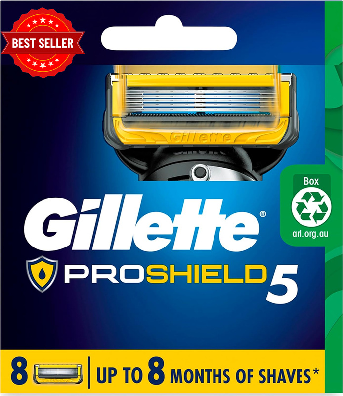 Fusion Proshield Razor Blades, 8 Count