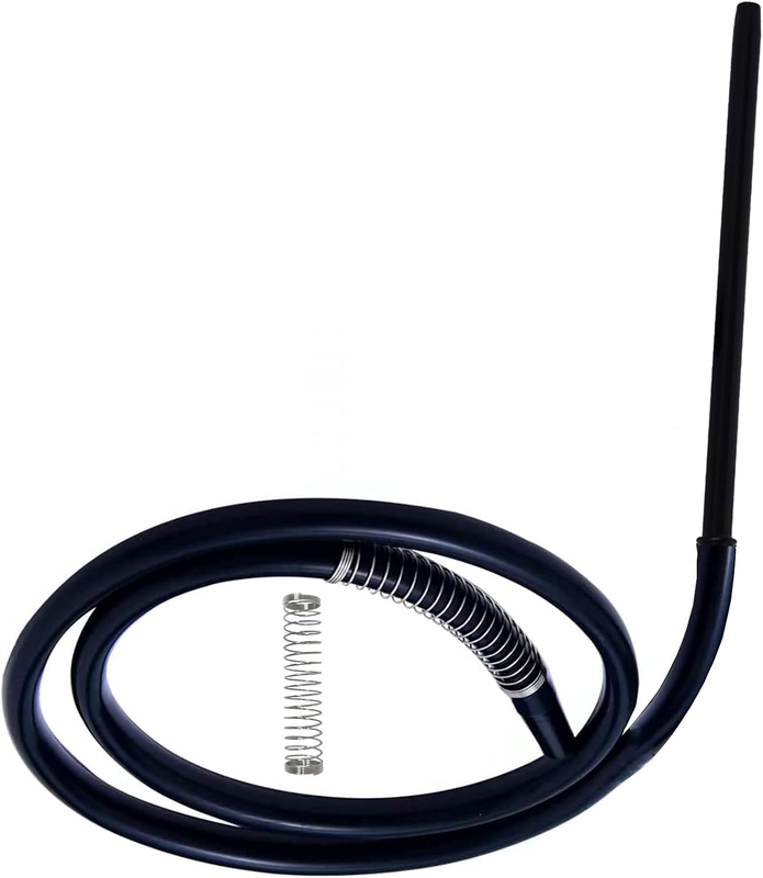 Hookah Hose 67 Inch Washable Detachable Aluminum Handle Anti Kink Spring Shisha