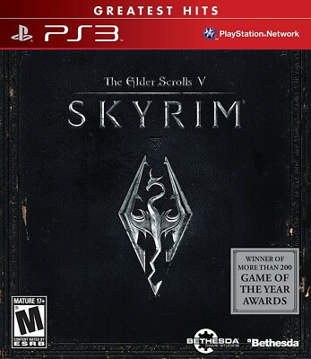 Elder Scrolls V Skyrim Playstation 3 PS3 Bethesda - Brand New Free Shipping!