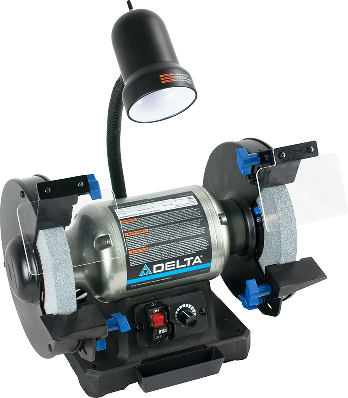 Delta Power Tools 23-197 8 Inch Variable Speed corded 120v 5A Bench Grinder