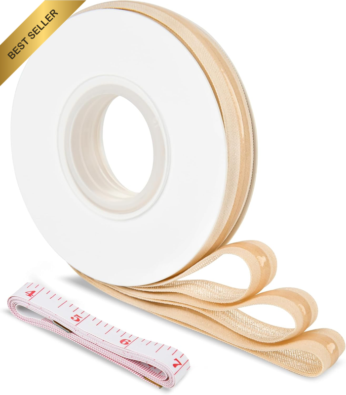 Silicone Gripper Elastic for Clothing,5 Yard per Roll,5/8 Inch Width,Non-Slip St