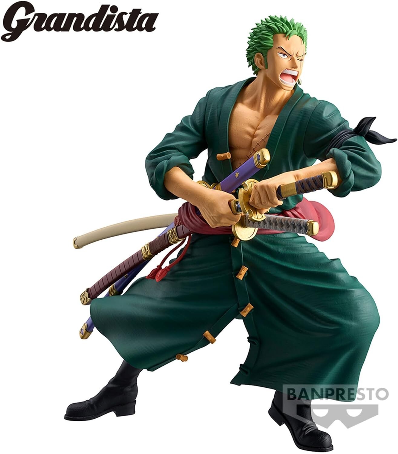 【新品未開封】Grandista ZORO×10 LUFFY ×10 One Piece Grandista figure Luffy & Zoro Set of 2 Banpresto