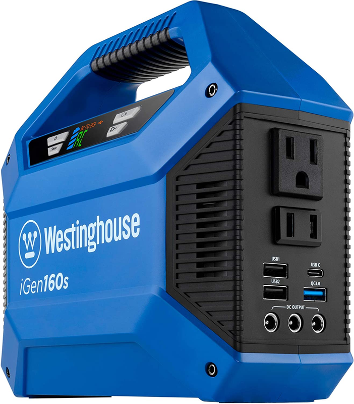 Portable Power Station w/ Inverter Indoor Outdoor Use Camping Hunting Tailgating