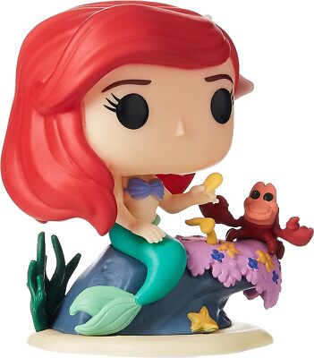 Funko POP  Disney The Little Mermaid Ultimate Princess- Ariel With Sebastian V