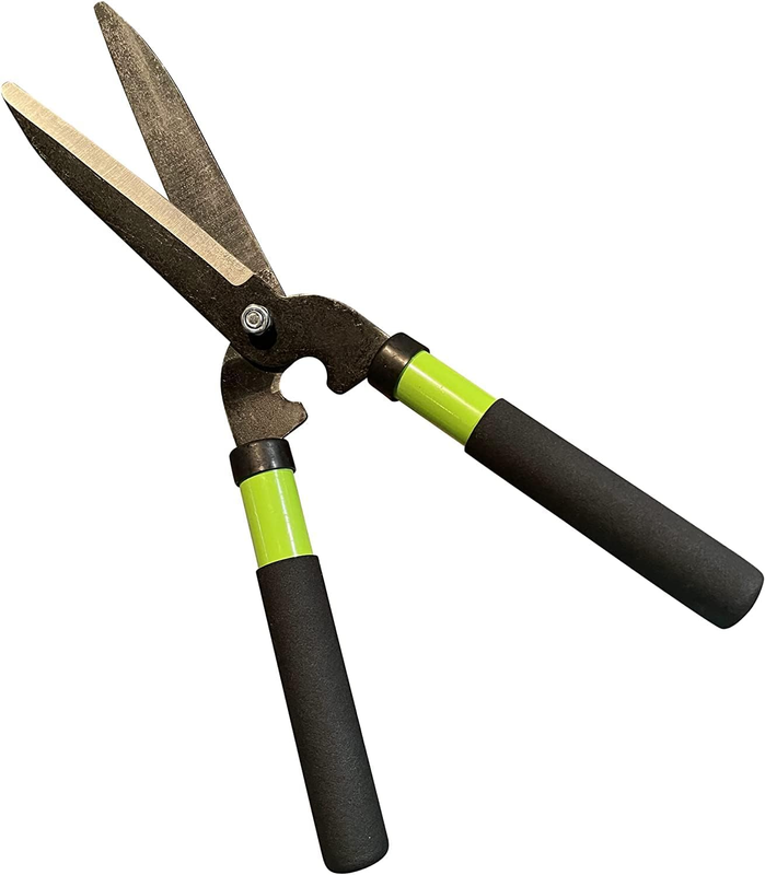 Hedge Shears 15 Inch for Garden Guru Boxwood Shrubs Grass Comfort Grip