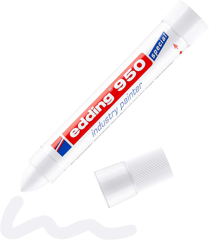 edding 4-950049 Spezialmarker 950 industry painter, 10 mm, weiß