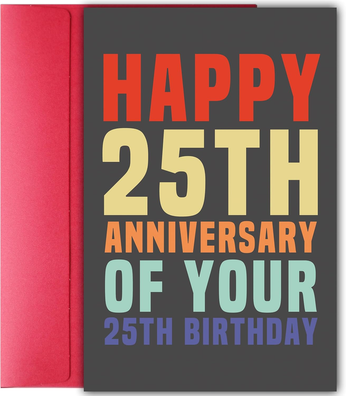 Funny 50Th Birthday Card for Men Women, Humorous Milestone Greeting for Him, Her