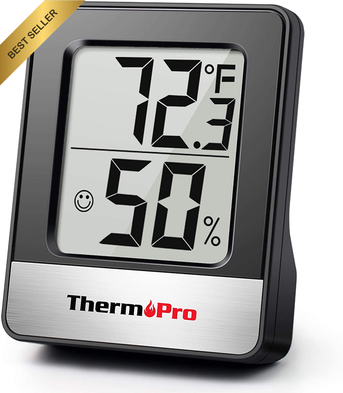 TP49B Hygrometer Temperature Sensor with Large Digital View Humidity Meter with