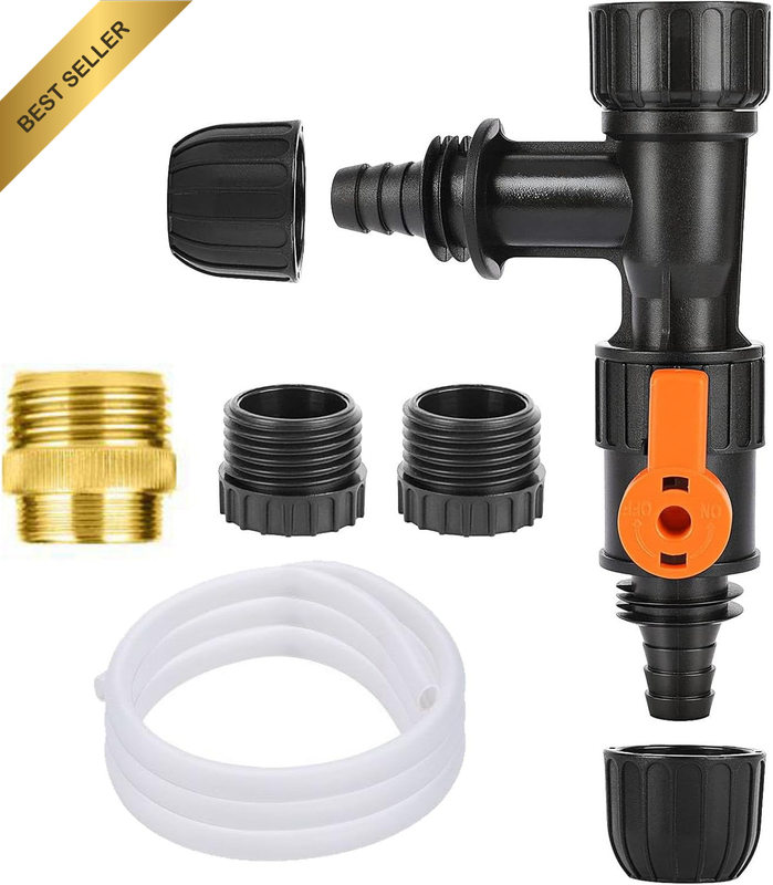 Aquarium Water Changer Aquarium Water Change Kit 2Pcs Faucet Nozzles Connectors