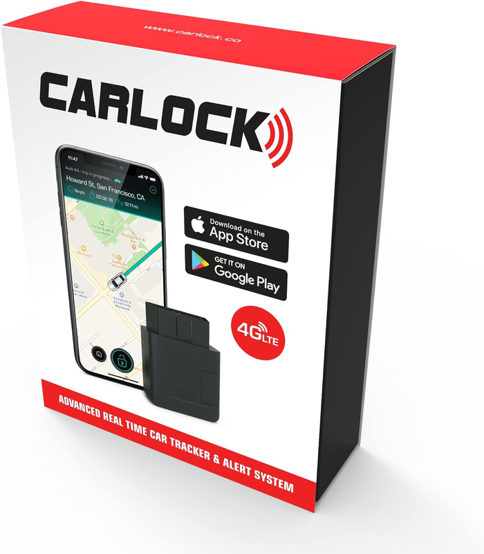 CARLOCK anti Theft Car Device - Real Time 4G Car GPS Tracker & Car Alarm System