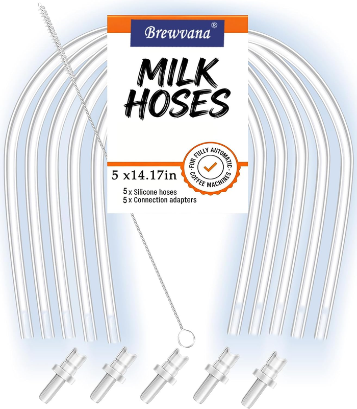 Milk Tube Hose Set for Jura ENA E8,GIGA 6 10 W10,IMPRESSA J6 J8 J8Twin Z5 Z6 Z7