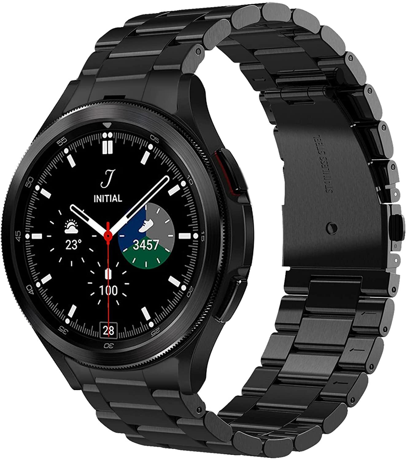 For Galaxy Watch 6/ Classic Band No Gaps Solid Metal Stainless Steel Strap 43/47 | eBay For Galaxy Watch 6/ Classic Band No Gaps Solid Metal Stainless Steel Strap 43/47 | eBay