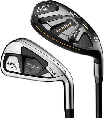 Callaway Rogue ST Max Combo Iron Set 4/5H+6-PW+SW (Graphite Tensei Blue,