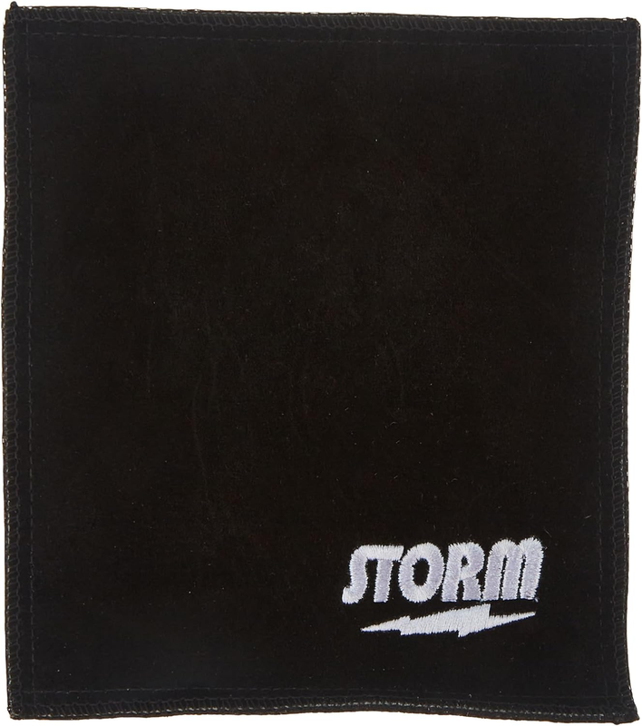 Bowling Shammy Bowling Ball Cleaning Pad Black, 8"X8"X1"