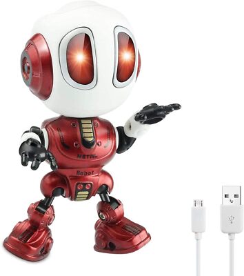 Talking Robot for Kids  Mini Robot Toys That Repeats What You Say Girls Boys