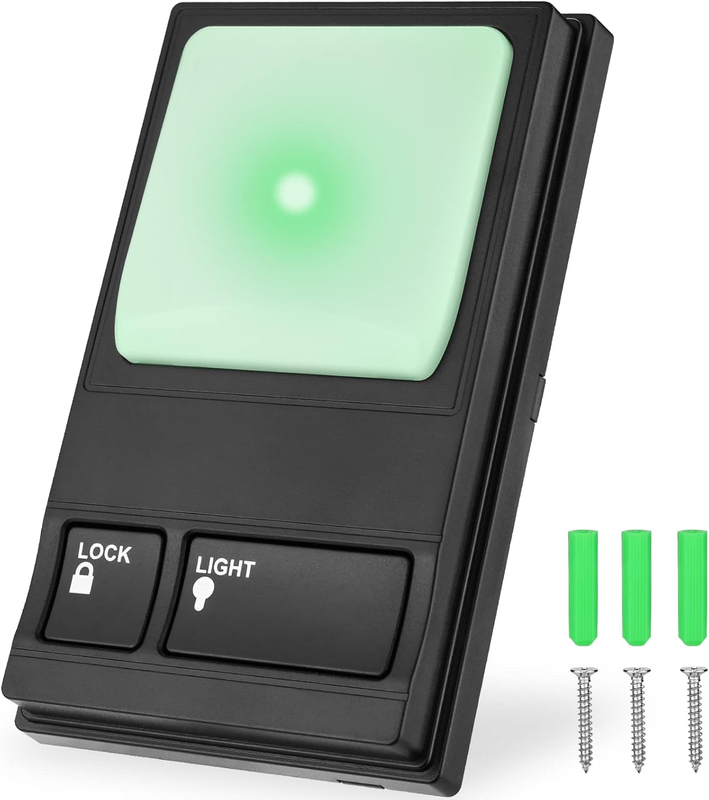 Garage Door Wall Button, Upgrade Garage Door Keypad Control Panel for Liftmaster 41A5273-1 78LM Multi-Function Replacement Opener Push Switch