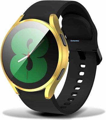 Silicone Watch Band+Full Case Cover Fo Samsung Galaxy Watch 5 6 7 40/44mm/45mm